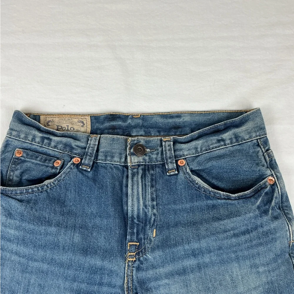Polo Ralph Lauren ‎ Boys Size 14 Straight Leg, Adjustable Waist, Blue Jeans